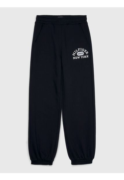 Joggers De Niña Universitarios Con Logo Tommy Hilfiger