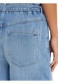 Pantalón Corto Acampanado Mujer Azul Tommy Hilfiger de Tommy Hilfiger