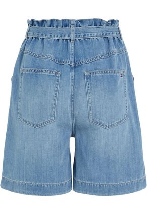 Pantalón Corto Acampanado Mujer Azul Tommy Hilfiger