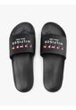 Sandalias Negro De Piscina Con Logo Bordado Tommy Hilfiger de Tommy Hilfiger