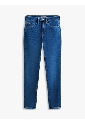Jeans Azul Denim Azul De Corte Skinny Tommy Hilfiger