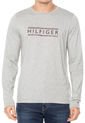 Camiseta Manga Larga Gris Tommy Hilfiger de Tommy Hilfiger