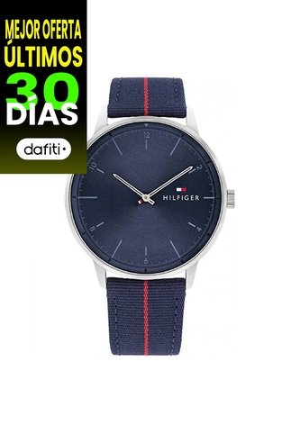 Reloj Para Hombre Tommy Hilfiger Hendrix 1791844 Azul Tommy Hilfiger