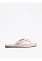 Sandalias Beige De Tejido Trenzado Con Monograma TH Tommy Hilfiger de Tommy Hilfiger