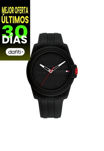 Reloj Tommy Hilfiger Modelo 1710596 Negro Hombre Tommy Hilfiger