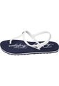Sandalias Azul Signature Con Logo Tommy Hilfiger de Tommy Hilfiger