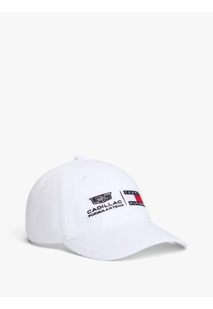 Gorra Blanca TH X Cadillac Formula 1® Team Con Logo Tommy Hilfiger