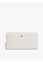 Billetera Beige Hilfiger Icon Con Cremallera Tommy Hilfiger de Tommy Hilfiger
