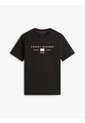 Camiseta Negra De Punto Con Logo Tommy Hilfiger de Tommy Hilfiger