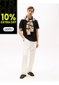 Camiseta Negra Essential De Corte Regular Tommy Hilfiger de Tommy Hilfiger