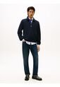 Chaqueta Azul De Felpa Con Logo Bordado Tommy Hilfiger de Tommy Hilfiger