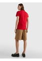 Camiseta Con Logo De Corte Slim Hombre Rojo Tommy Hilfiger de Tommy Hilfiger