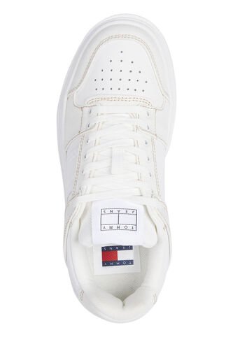 Tenis Blanco The Brooklyn Con Texturas Mixtas Tommy Hilfiger Tommy Hilfiger
