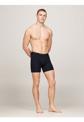 Pack Multicolor De 3 Calzoncillos Bóxer Essential Con Logo Tommy Hilfiger