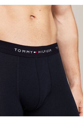 Pack Multicolor De 3 Calzoncillos Bóxer Essential Con Logo Tommy Hilfiger