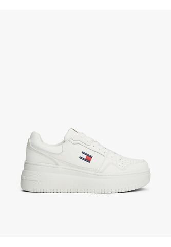 Tenis Blanco Retro De Plataforma Tommy Hilfiger Tommy Hilfiger