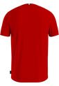 Camiseta Con Logo De Corte Slim Hombre Rojo Tommy Hilfiger de Tommy Hilfiger