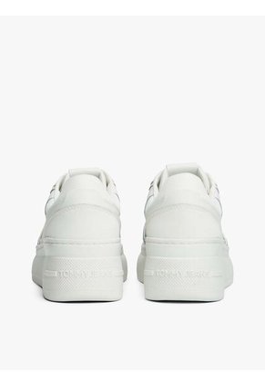 Tenis Blanco Retro De Plataforma Tommy Hilfiger