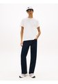 Camiseta Blanca De Corte Regular Con Logo Bordado Tommy Jeans de Tommy Hilfiger