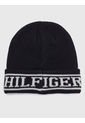 Gorro De Punto Para Mujer Gris Tommy Hilfiger de Tommy Hilfiger