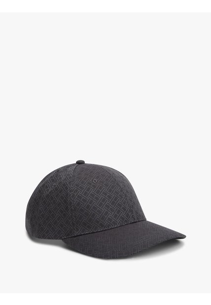 Gorra Negra De Béisbol Con Logo Corporate Tommy Hilfiger