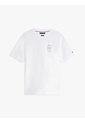 Camiseta Blanca Con Logo Gráfico Redondo Tommy Hilfiger de Tommy Hilfiger
