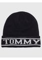 Gorro De Punto Para Mujer Gris Tommy Hilfiger de Tommy Hilfiger