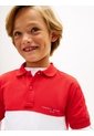 Polo Rojo De Algodón Con Diseño Moderno Para Niños Tommy Hilfiger de Tommy Hilfiger