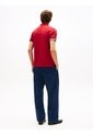 Polo Rojo Slim Con Manga Corta Tommy Hilfiger de Tommy Hilfiger