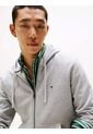 Buzo Gris Con Capota Y Cremallera Tommy Hilfiger de Tommy Hilfiger
