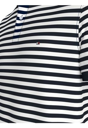 Polo De Rayas Azul 1985 De Corte Regular Para Hombre Tommy Hilfiger