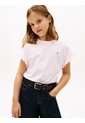 Camiseta Essential Para Niña Con Ribetes De Volantes Tommy Hilfiger de Tommy Hilfiger