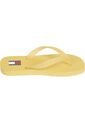 Sandalias Amarillo Con Suela Dentada Y Logo Tommy Hilfiger de Tommy Hilfiger
