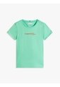 Camiseta Vintage Para Niña Slim De Punto Con Logo Tommy Hilfiger de Tommy Hilfiger