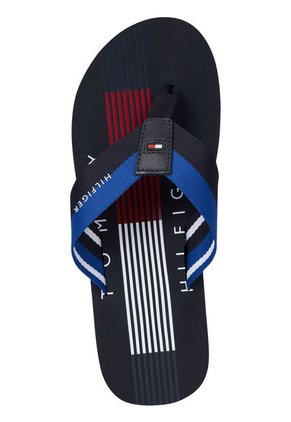 Sandalias Con Logo Para La Piscina Azul Tommy Hilfiger