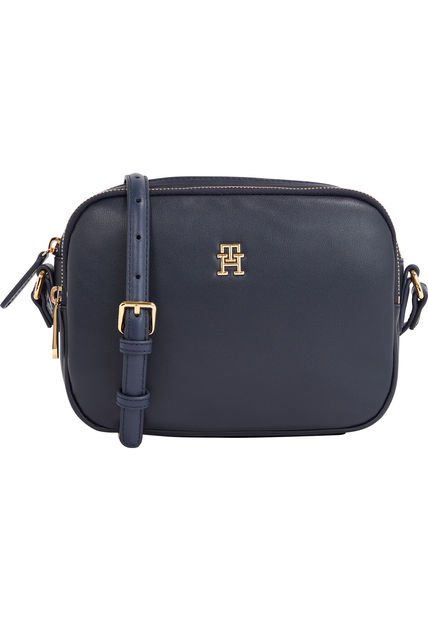 Bolso Bolso Pequeño Con Insignia Del Monograma Th Mujer Azul Tommy Hilfiger