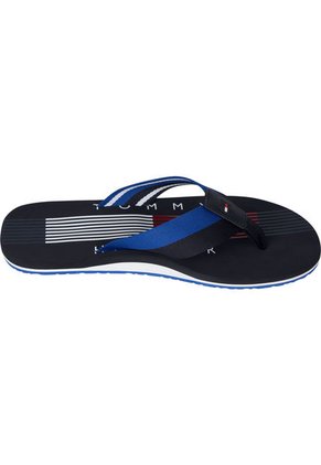 Sandalias Con Logo Para La Piscina Azul Tommy Hilfiger