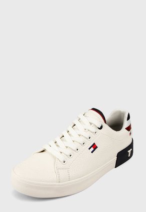 Tenis Blanco-Azul-Rojo Tommy Hilfiger