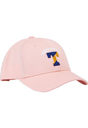 Gorra De Béisbol Universitaria Niños Unisex Rosa Tommy Hilfiger