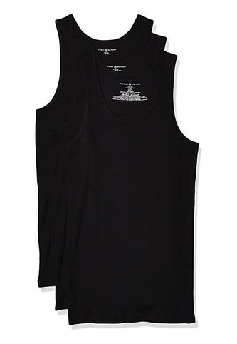 Pack Negro De 3 Camisetas Sin Mangas Tommy Hilfiger Tommy Hilfiger