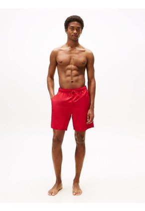 Traje Rojo De Baño Con Cordón Ajustable Tommy Hilfiger