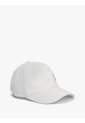 Gorra Blanca De Béisbol En Lino Con Logo Bordado Tommy Hilfiger de Tommy Hilfiger