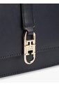 Bolso Azul Cruzado Con Solapa Y Monograma TH Tommy Hilfiger de Tommy Hilfiger