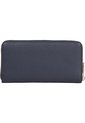 Billetera Azul Grande Con Cremallera Y Monograma TH Tommy Hilfiger de Tommy Hilfiger