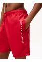 Traje Rojo De Baño Con Cordón Ajustable Tommy Hilfiger de Tommy Hilfiger