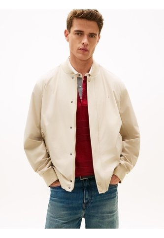 Chaqueta Beige Bomber Performance Repelente Al Agua Tommy Hilfiger Tommy Hilfiger