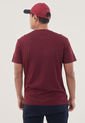 Camiseta Vinotinto-Blanco Tommy Jeans de Tommy Hilfiger
