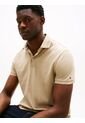 Polo Blanco Con Tejido Jacquard De Corte Regular Tommy Hilfiger de Tommy Hilfiger