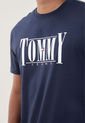 Camiseta Azul Navy-Blanco Tommy Jeans de Tommy Hilfiger