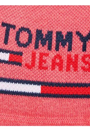 Pack De 2 Calcetines Rosado - Blanco Con Logo Tommy Hilfiger